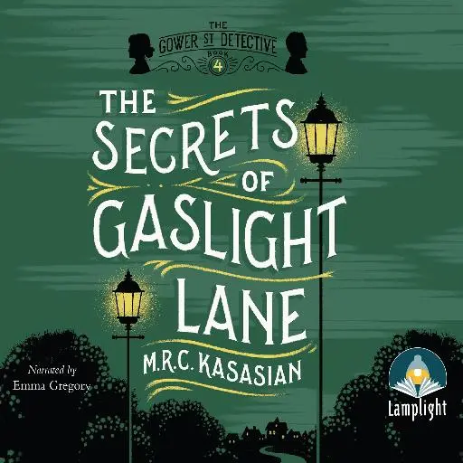 book cover for The Secrets of Gaslight Lane