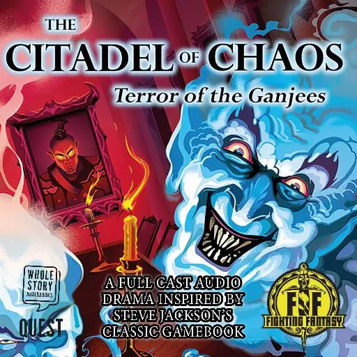 book cover for The Citadel of Chaos: The Terror of the Ganjees