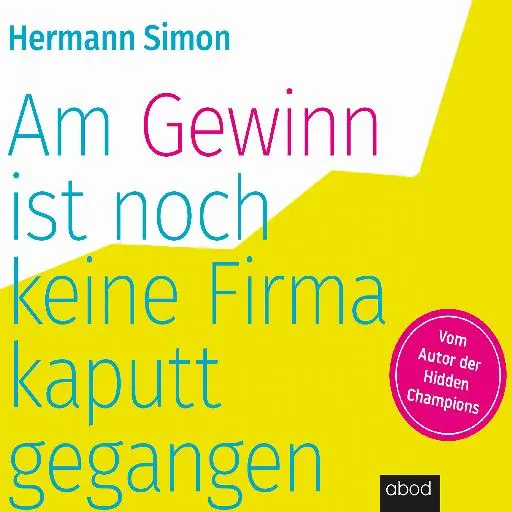 book cover for Am Gewinn ist noch keine Firma kaputtgegangen