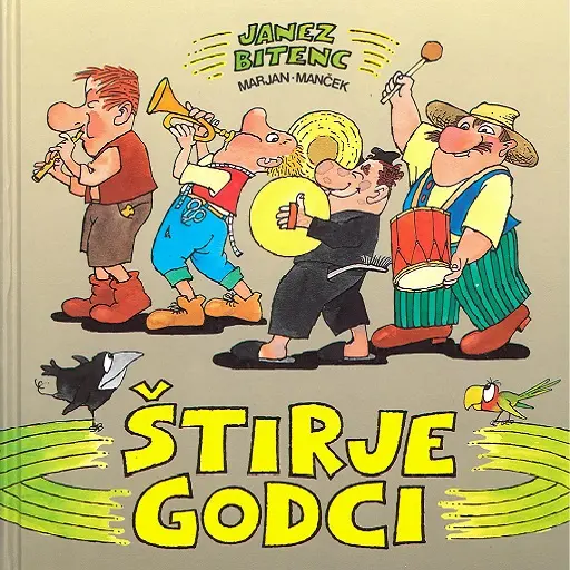 book cover for Štirje Godci