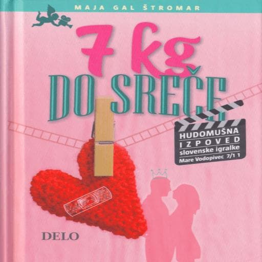 book cover for 7 kg do sreče