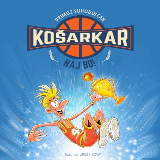book cover for Košarkar naj bo